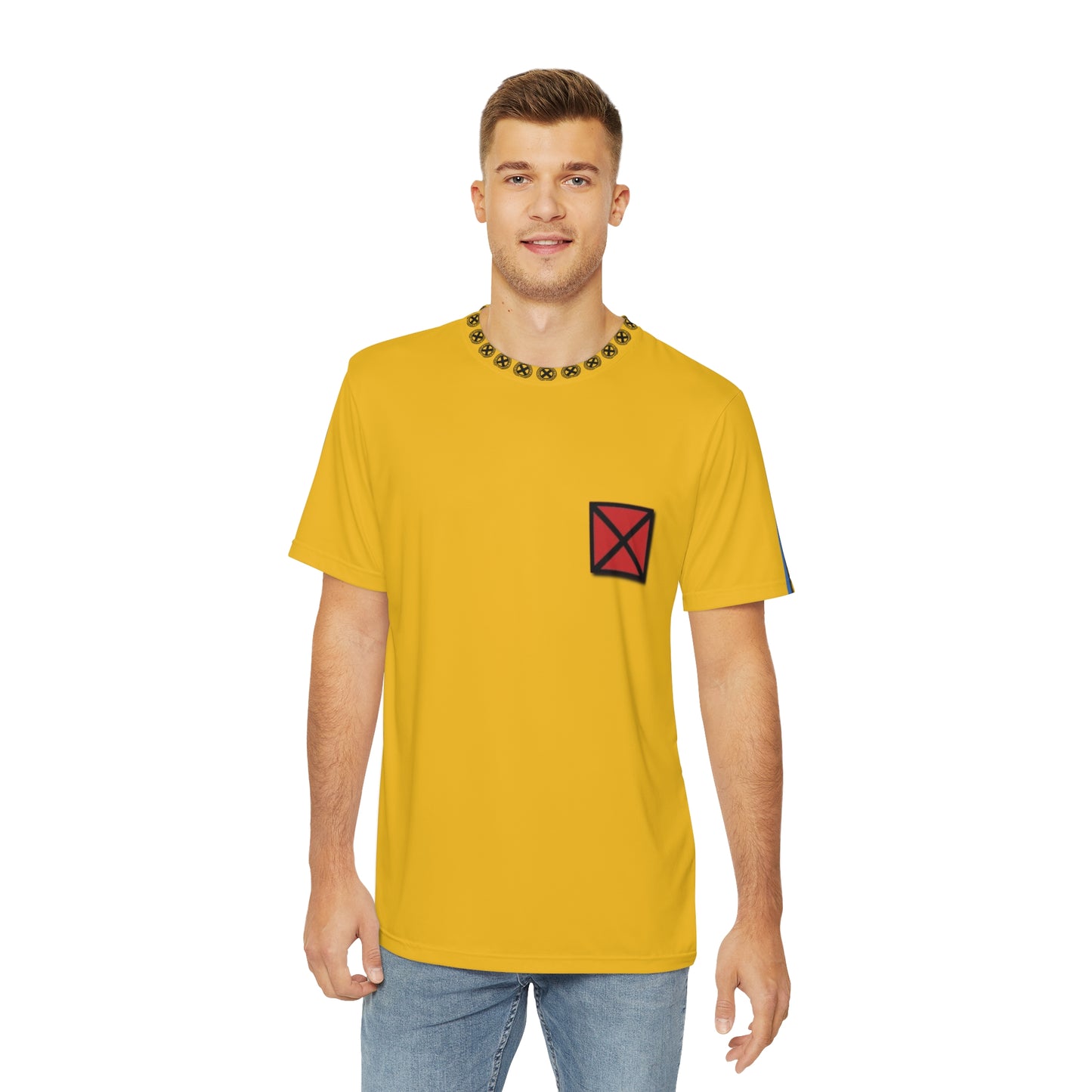 Men's Polyester Tee (AOP) Wolverine