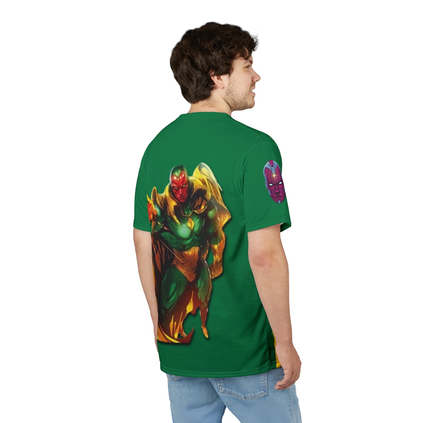 Unisex Cut & Sew Tee (AOP) "The Vision"