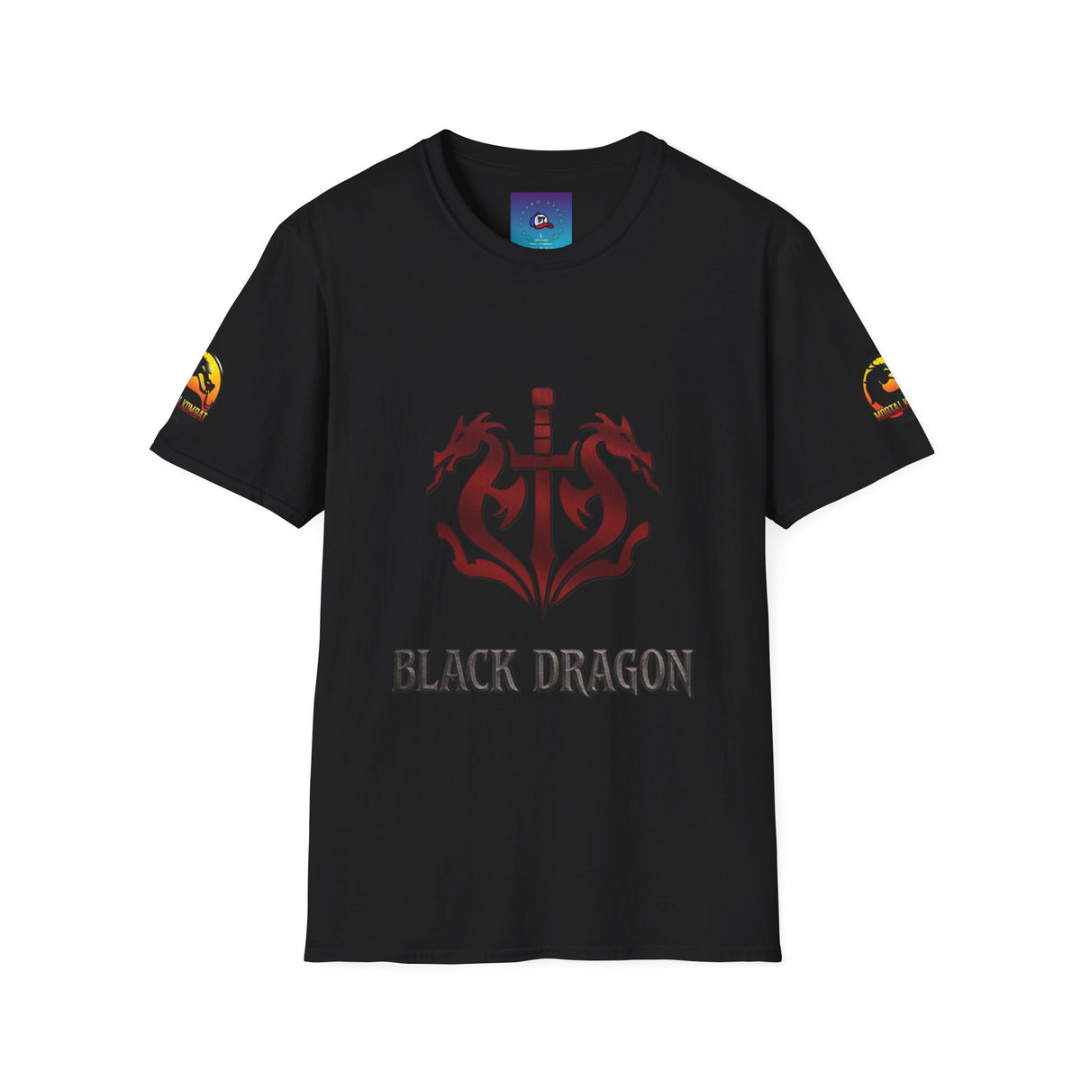 Unisex Softstyle T-Shirt "Black Dragon" MK