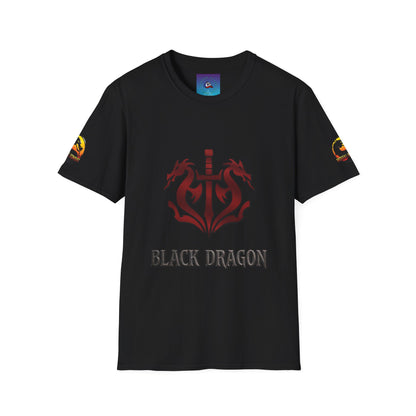 Unisex Softstyle T-Shirt "Black Dragon" MK