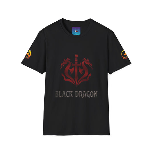 Unisex Softstyle T-Shirt "Black Dragon" MK