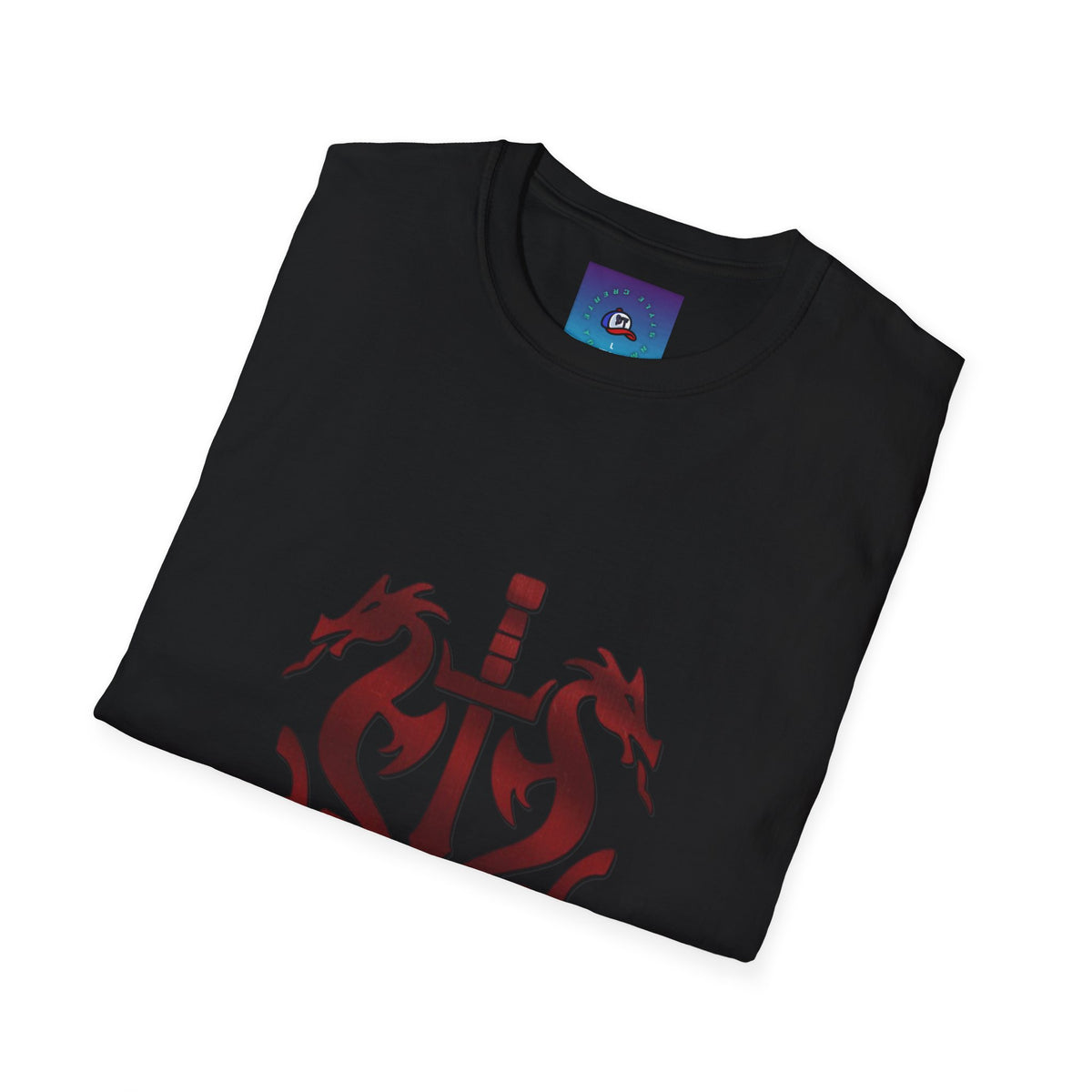 Unisex Softstyle T-Shirt "Black Dragon" MK