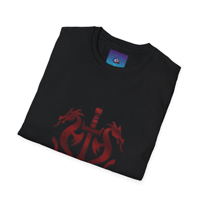 Unisex Softstyle T-Shirt "Black Dragon" MK