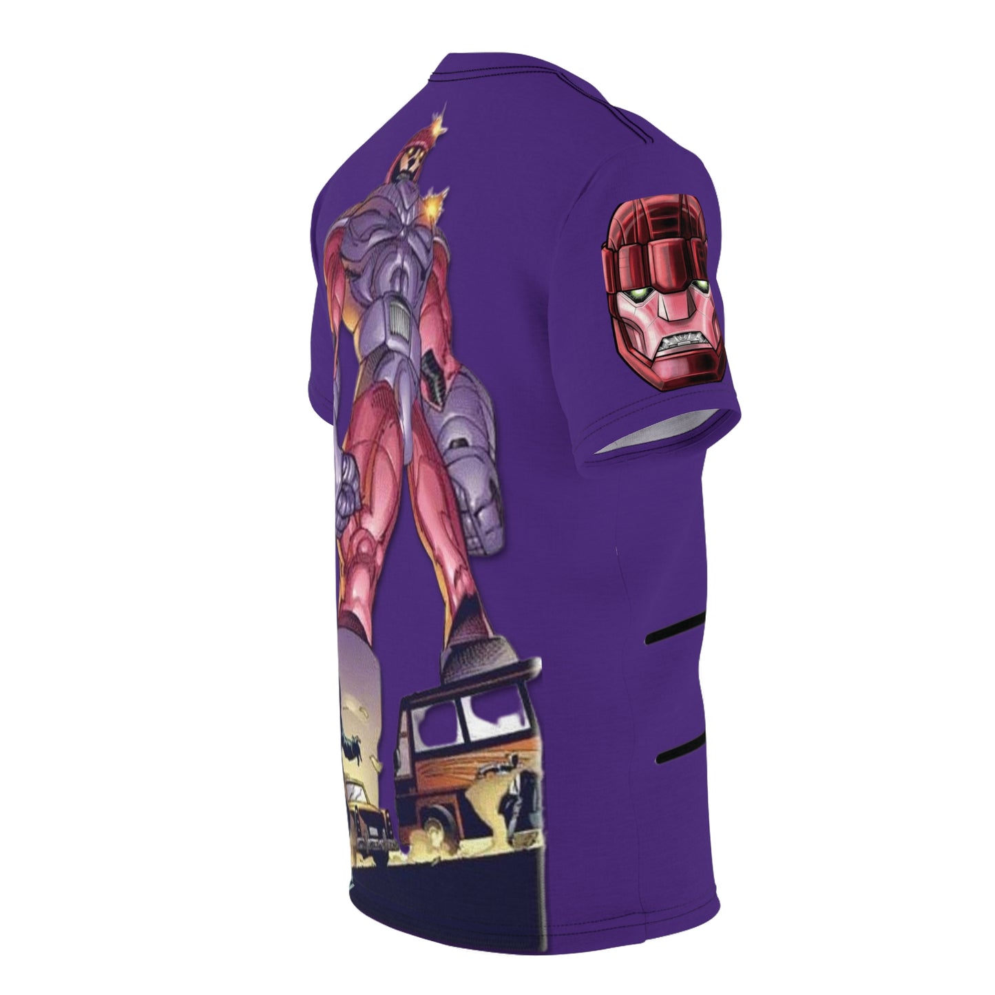 Unisex Cut & Sew Tee (AOP) "Sentinels"