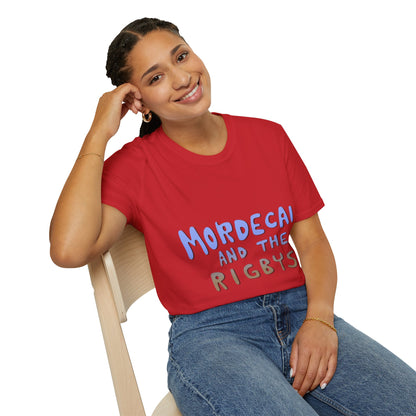 Unisex Softstyle T-Shirt Mordecai and the Rigbys "Regular Show"