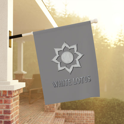 Garden & House Banner "White Lotus" MK
