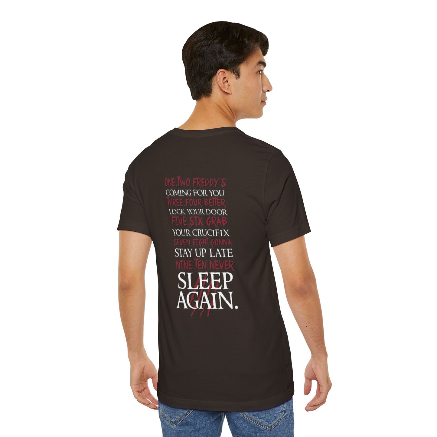 Unisex Jersey T-Shirt Freddy Krueger "A Nightmare On Elm Street"