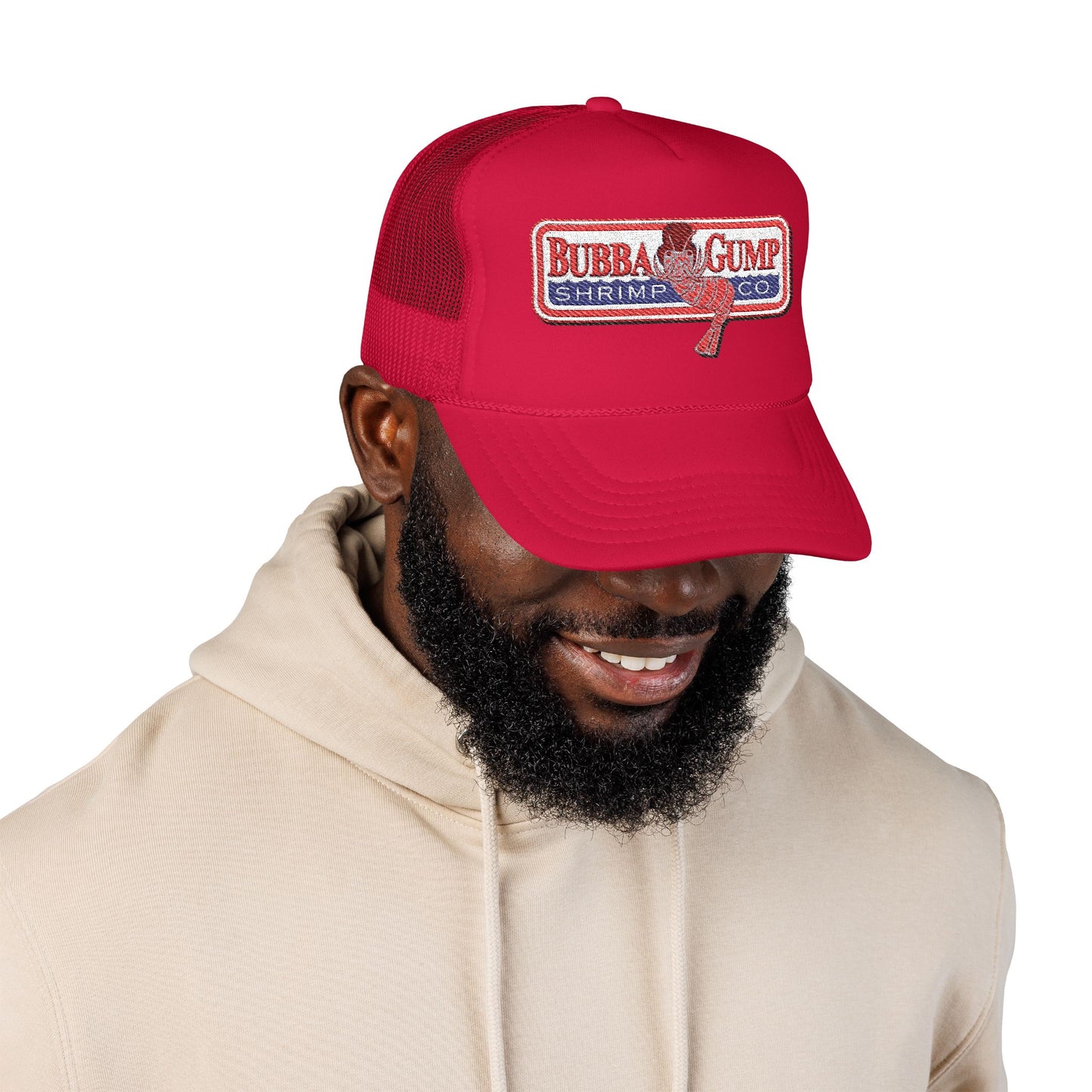 Foam Trucker Hat (Embroidery) Bubba Gump "Forrest Gump"