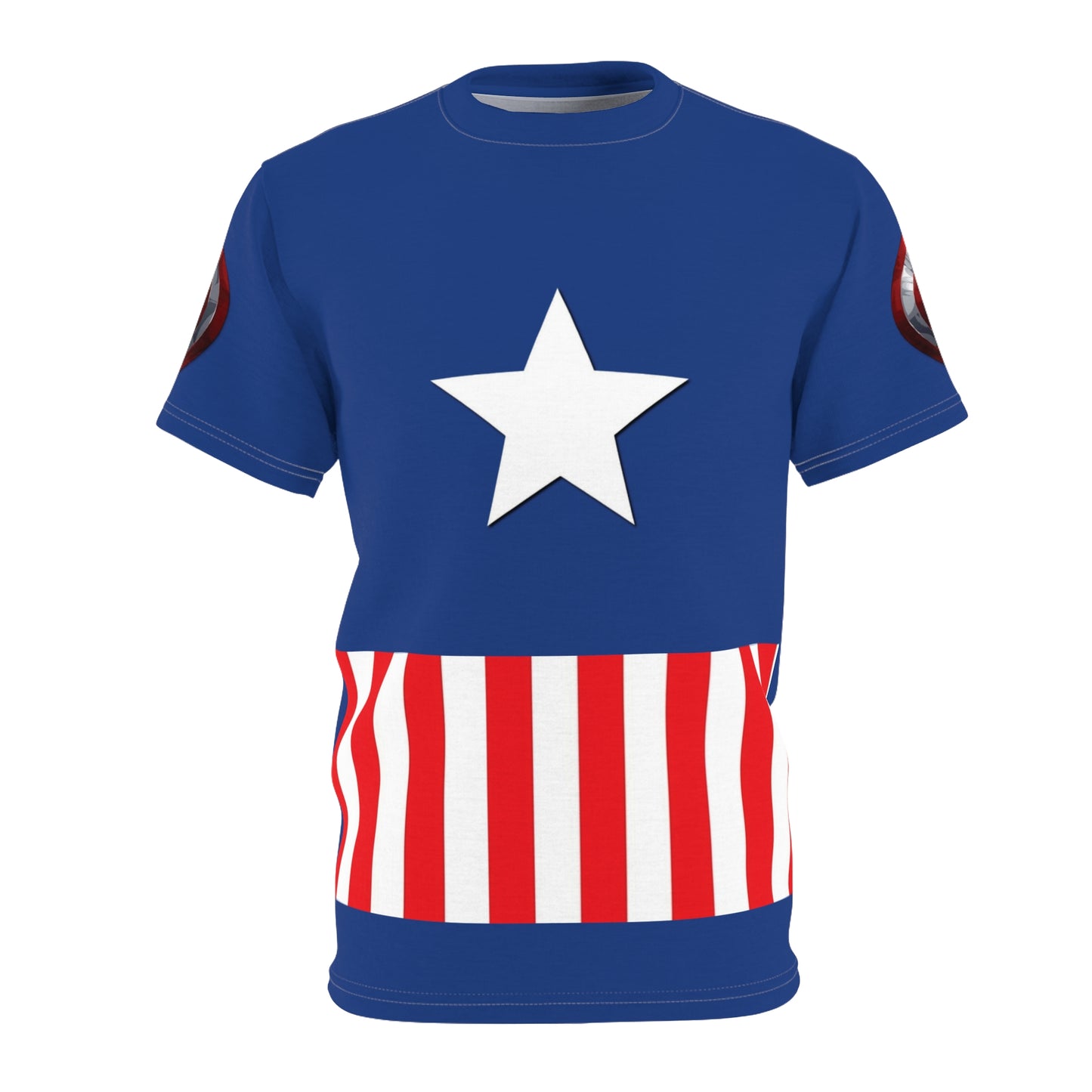 Unisex Cut & Sew Tee (AOP) "Captain America"
