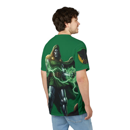Unisex Cut & Sew Tee (AOP) "Dr Doom"