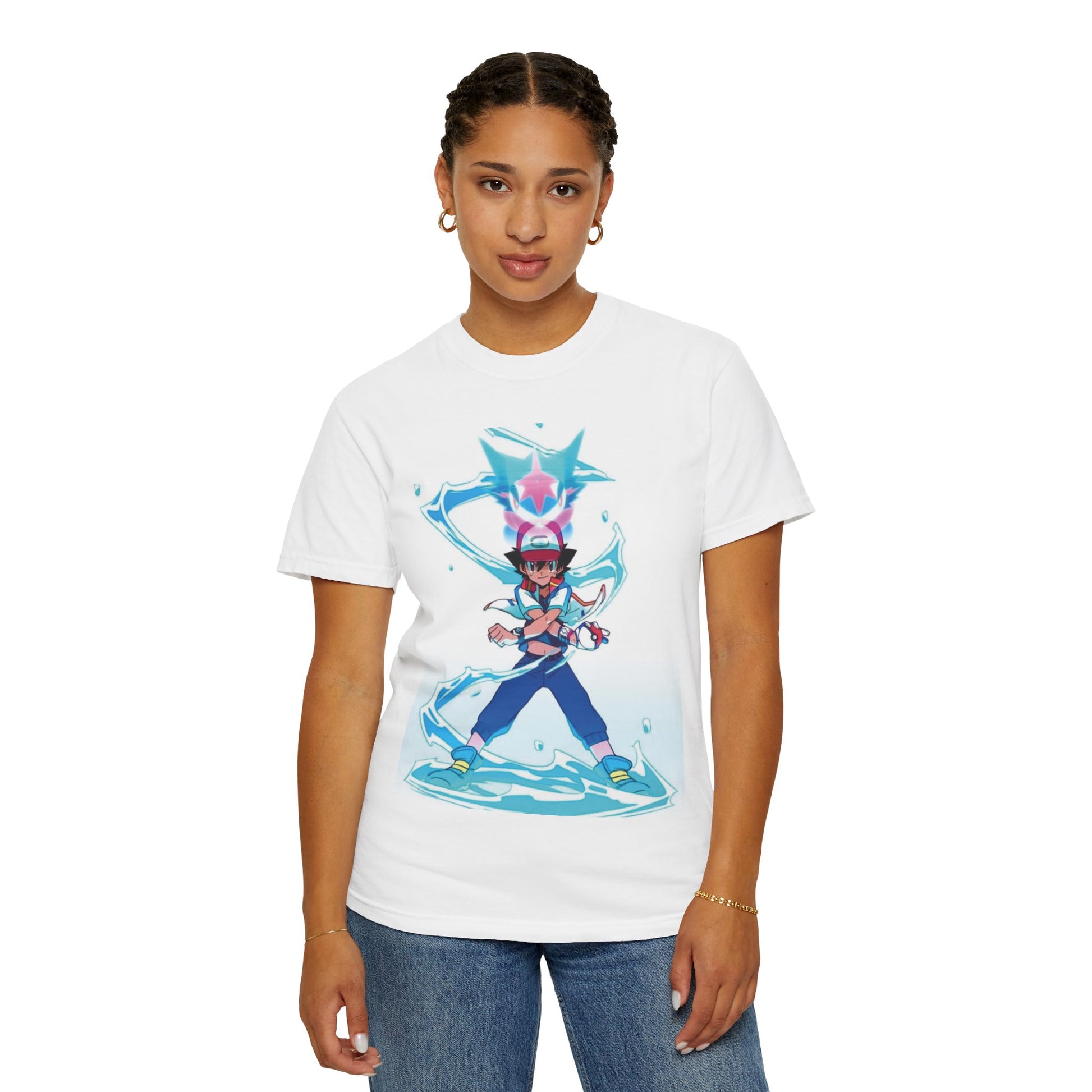 Unisex Garment-Dyed T-shirt Pokemon - DETERMINATE