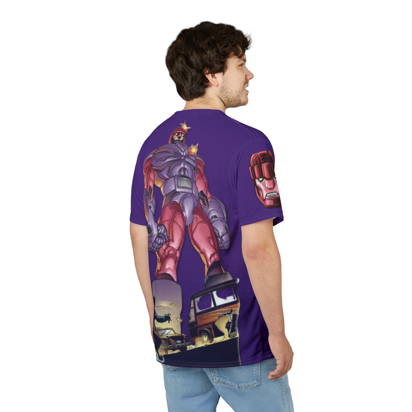 Unisex Cut & Sew Tee (AOP) "Sentinels"