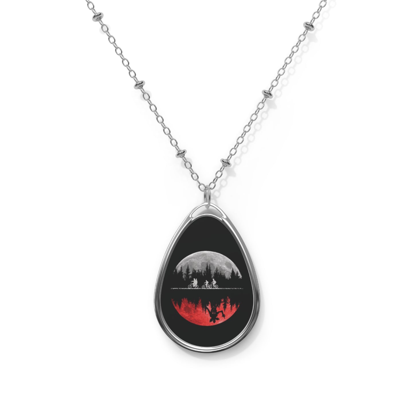 Oval Necklace Stranger Things