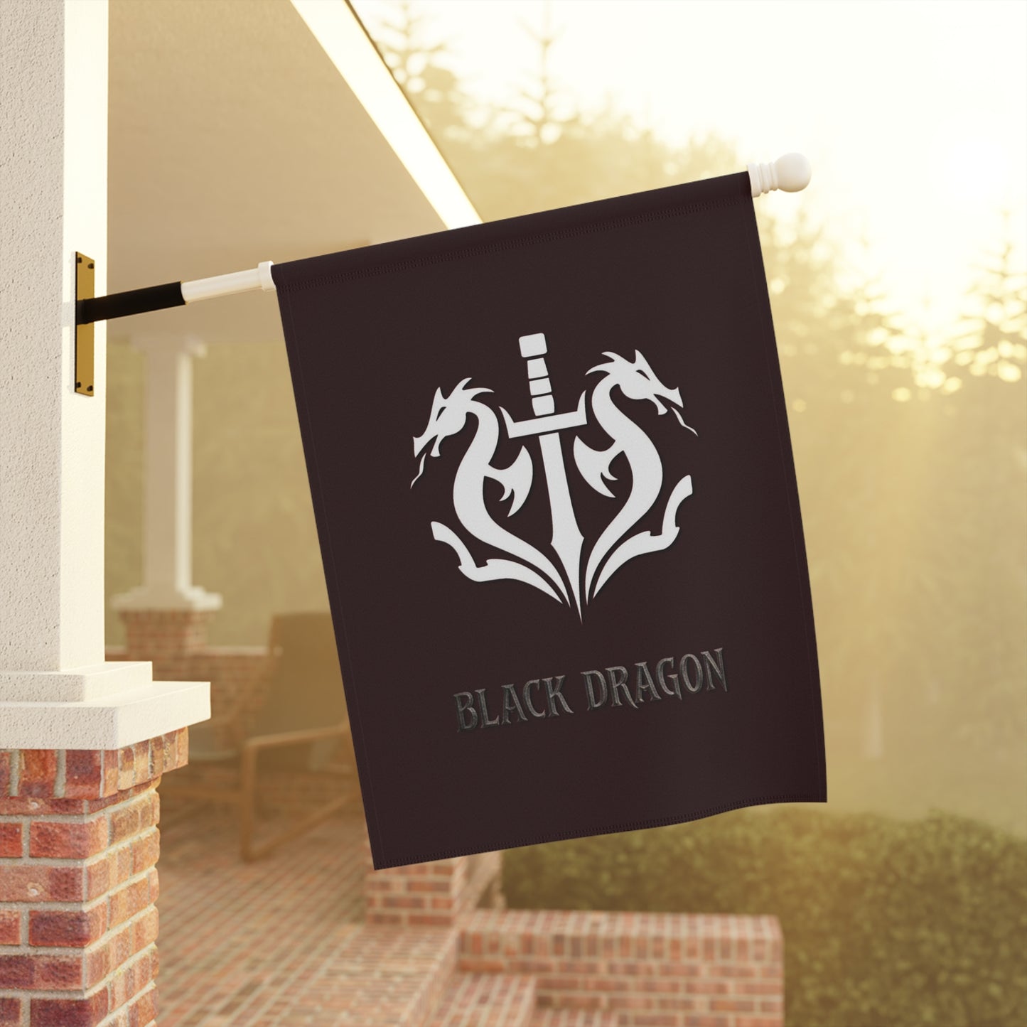 Garden & House Banner "Black Dragon" MK