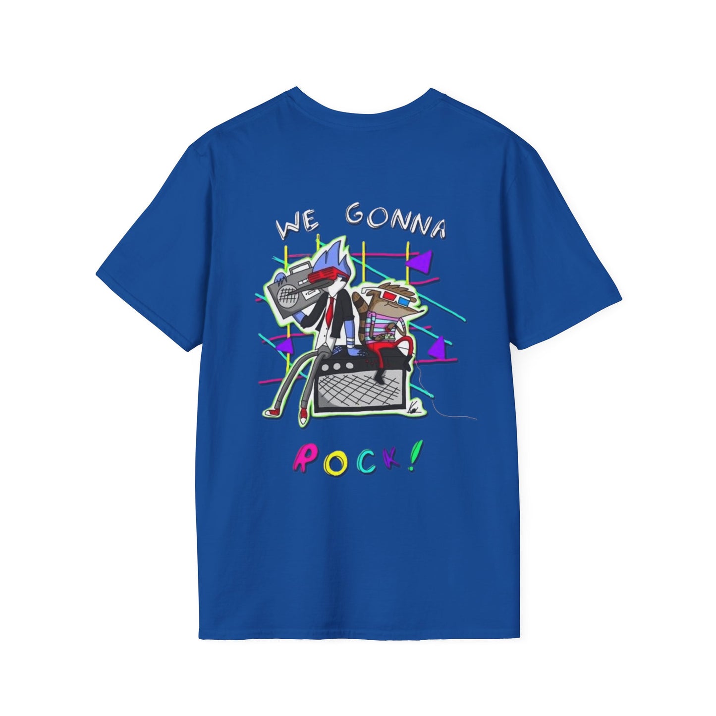Unisex Softstyle T-Shirt Mordecai and the Rigbys "Regular Show"