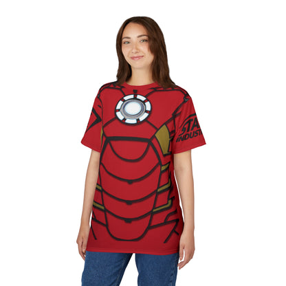 Unisex Cut & Sew Tee (AOP) "Iron Man"