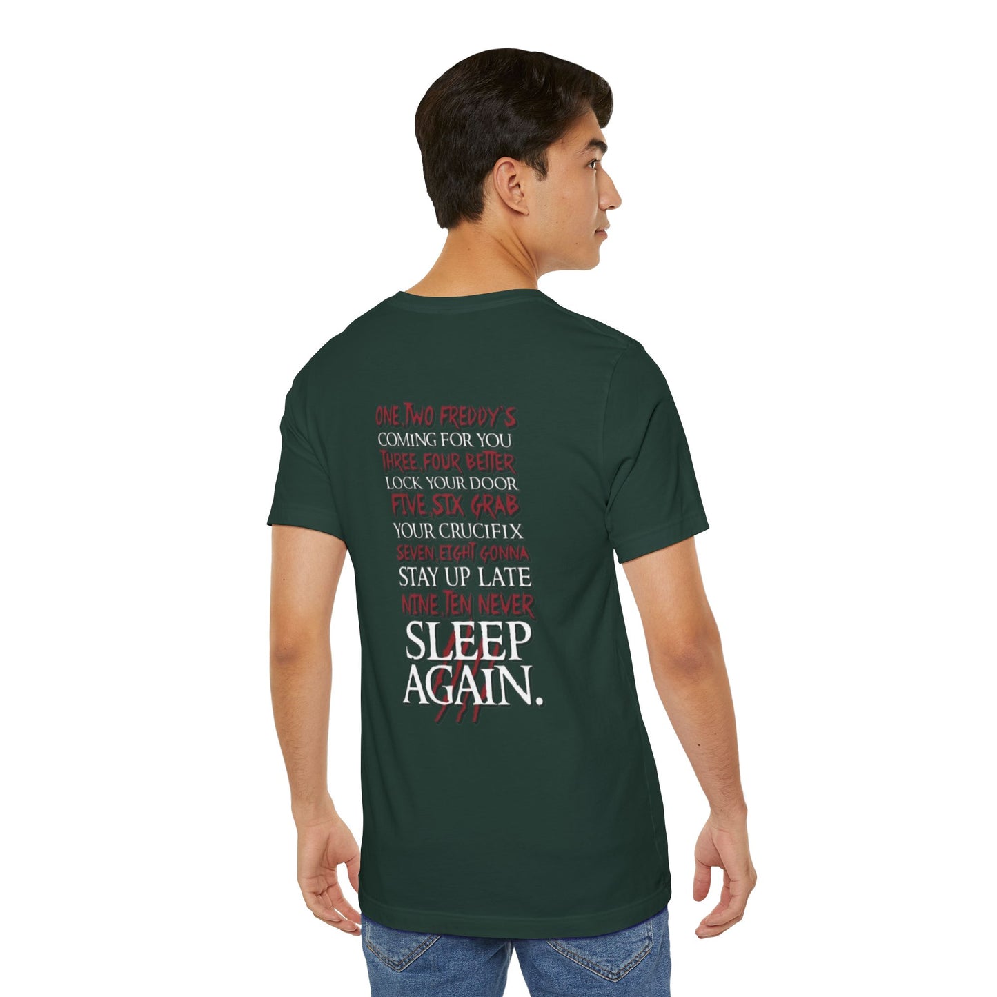 Unisex Jersey T-Shirt Freddy Krueger "A Nightmare On Elm Street"