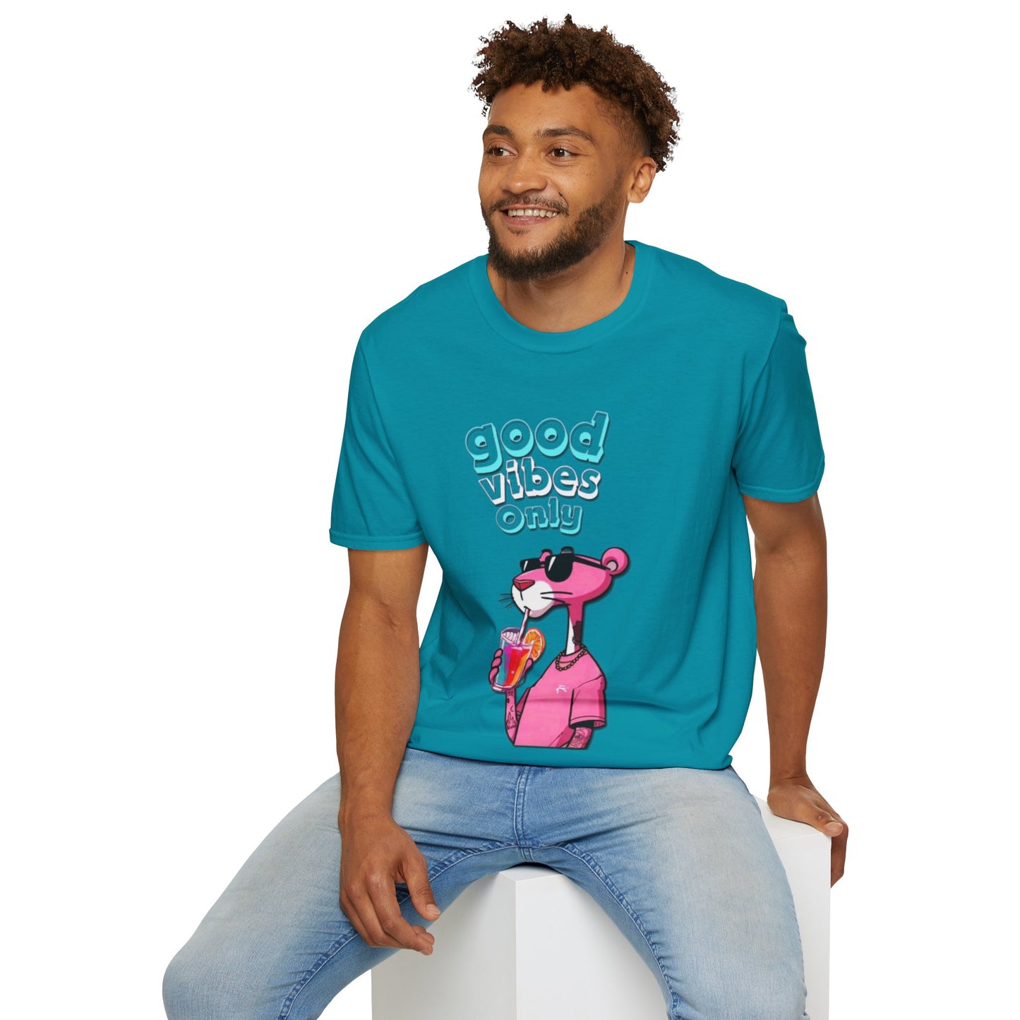 Unisex Softstyle T-Shirt "The Pink Panther"