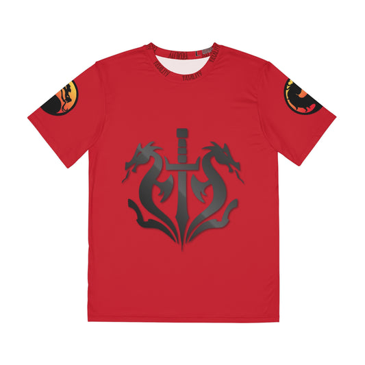 Polyester Tee Black Dragon (Mortal Kombat)