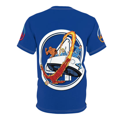 Unisex Cut & Sew Tee (AOP) "Fantastic Four"