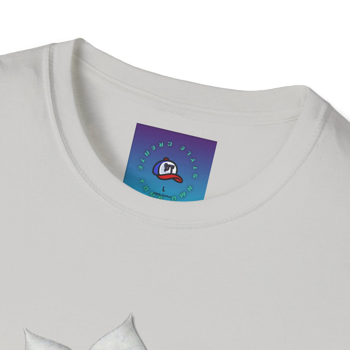 Unisex Softstyle T-Shirt "White Lotus" MK