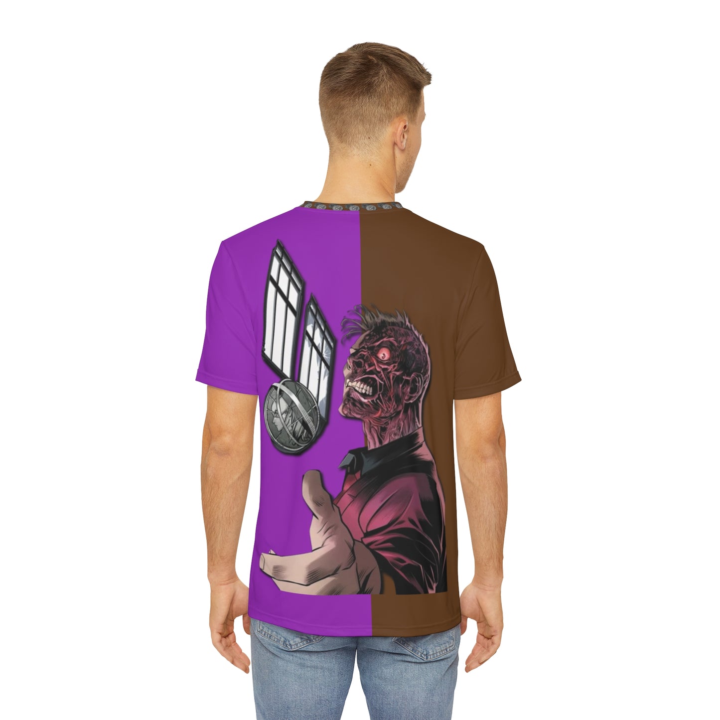 Polyester Tee Two Faces