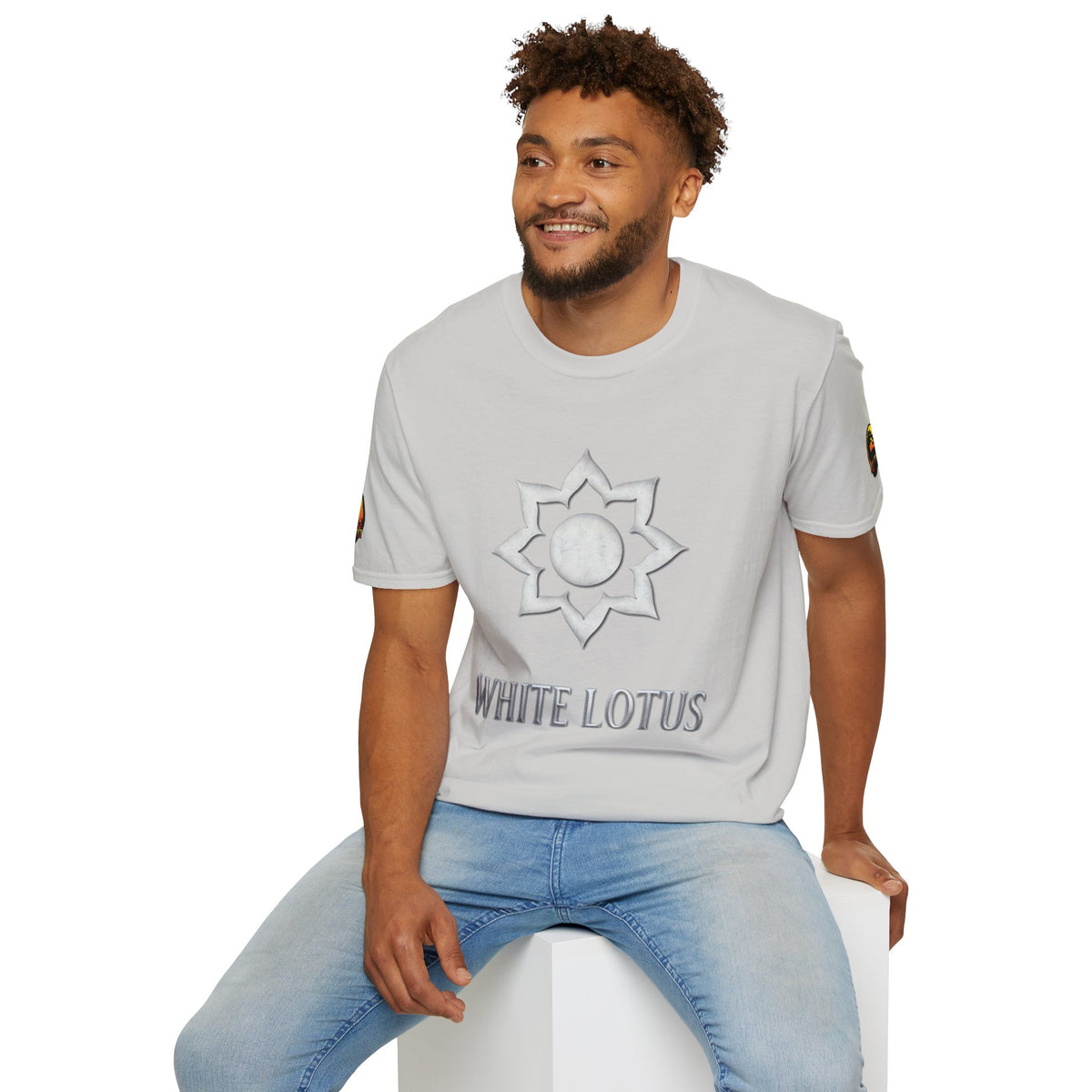 Unisex Softstyle T-Shirt "White Lotus" MK