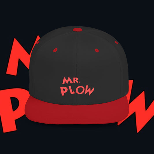 Flat Bill Snapback Mr Plow "The simpson"
