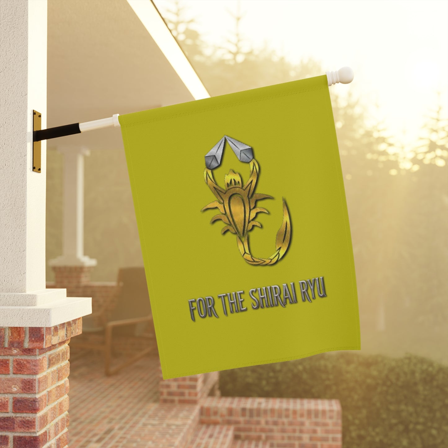 Garden & House Banner "For The Shirai Ryu" MK