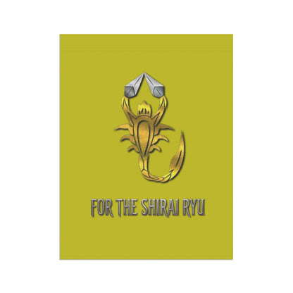 Garden & House Banner "For The Shirai Ryu" MK