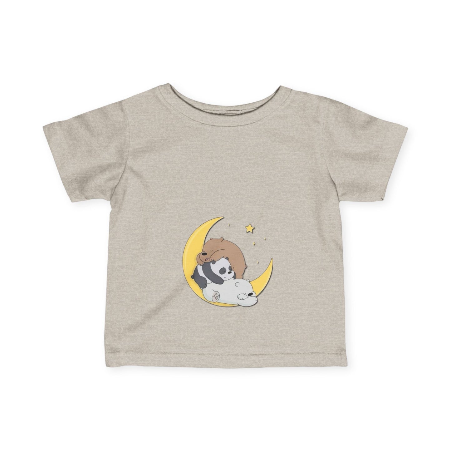Infant Fine Jersey Tee "We be bears"