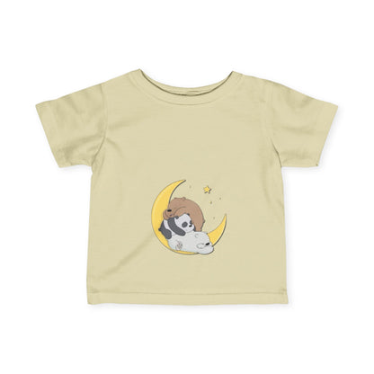 Infant Fine Jersey Tee "We be bears"