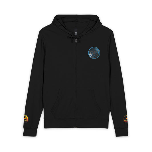 District® Unisex Jersey Full-Zip Hoodie "Linkuei" MK