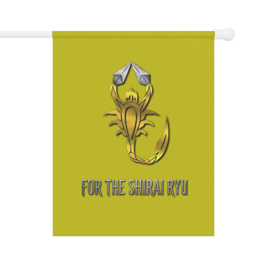 Garden & House Banner "For The Shirai Ryu" MK