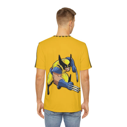 Men's Polyester Tee (AOP) Wolverine
