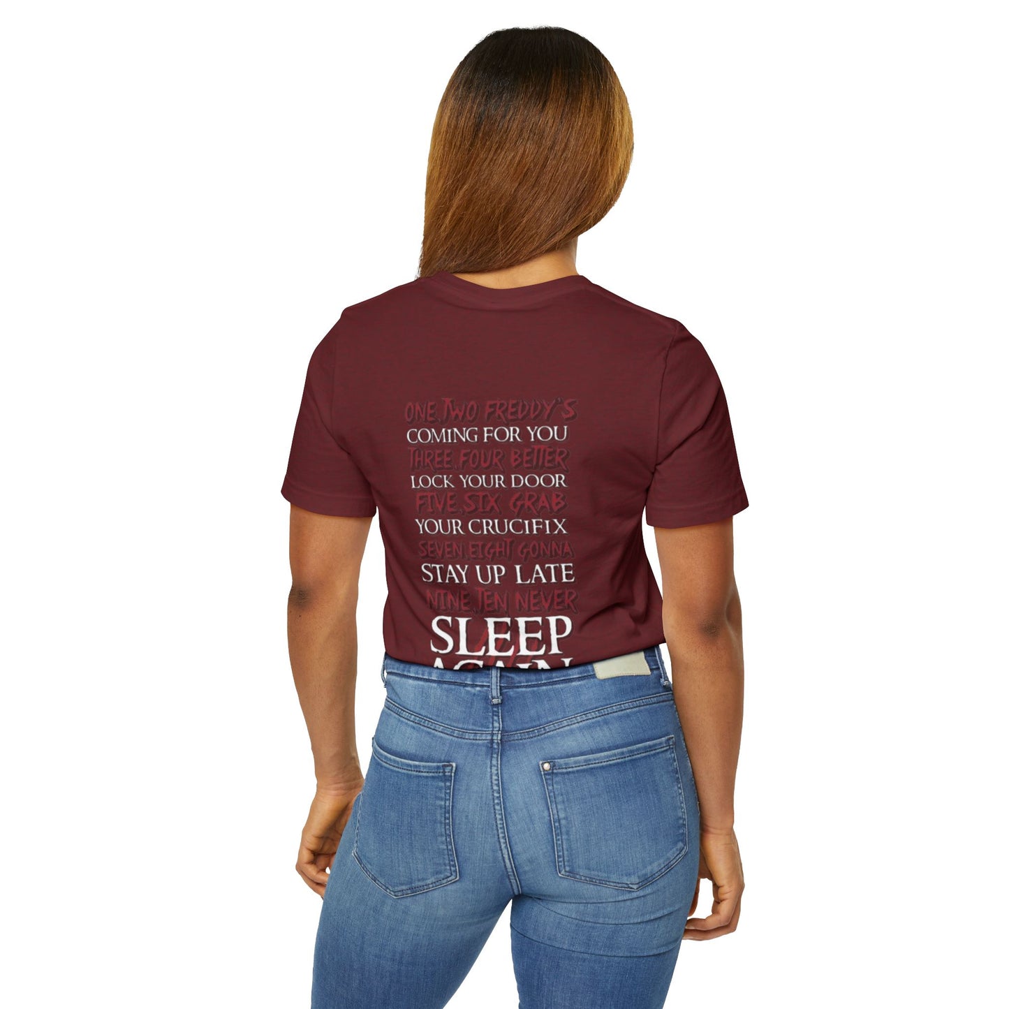Unisex Jersey T-Shirt Freddy Krueger "A Nightmare On Elm Street"