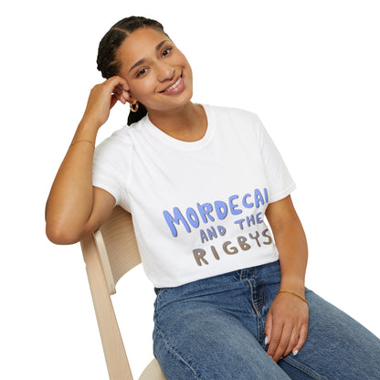 Unisex Softstyle T-Shirt Mordecai and the Rigbys "Regular Show"