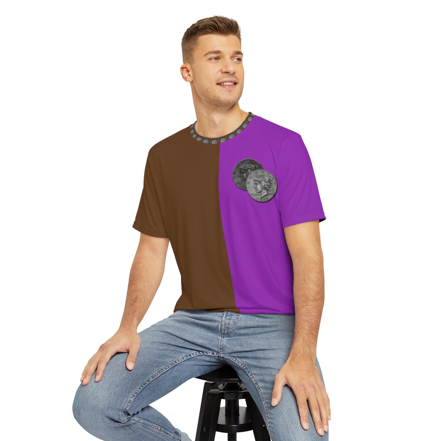 Polyester Tee Two Faces