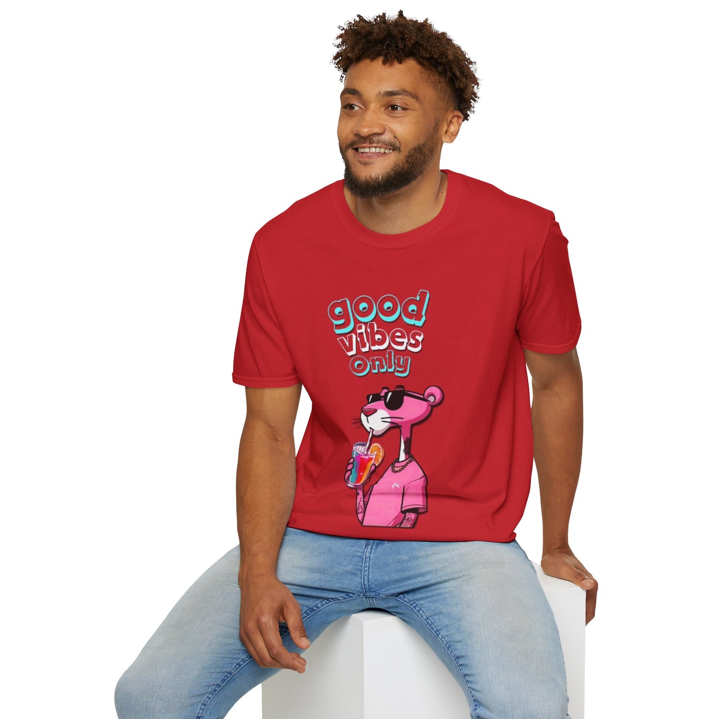 Unisex Softstyle T-Shirt "The Pink Panther"