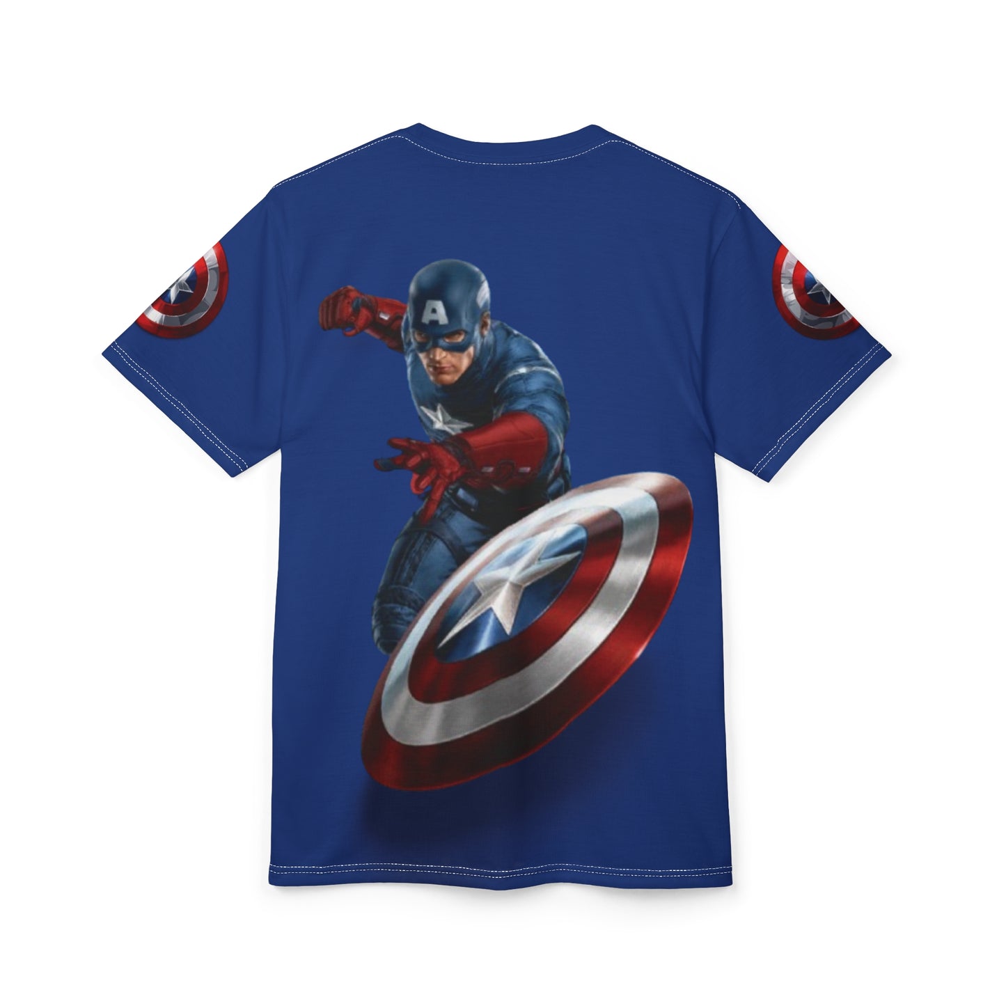 Unisex Cut & Sew Tee (AOP) "Captain America"