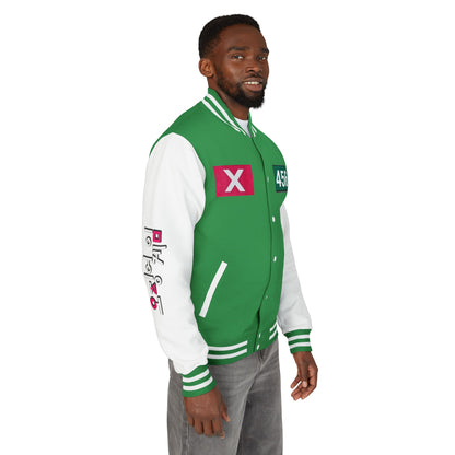 Unisex Heavyweight Letterman Jacket 456 "Squid Games"