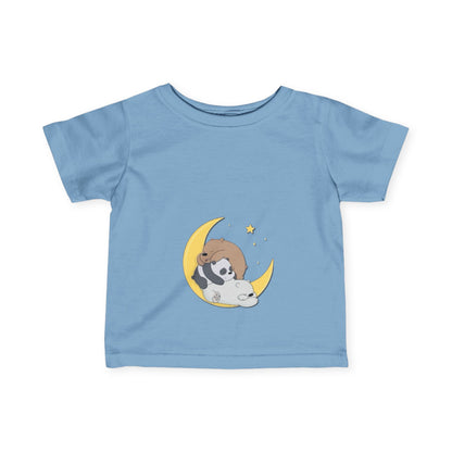 Infant Fine Jersey Tee "We be bears"