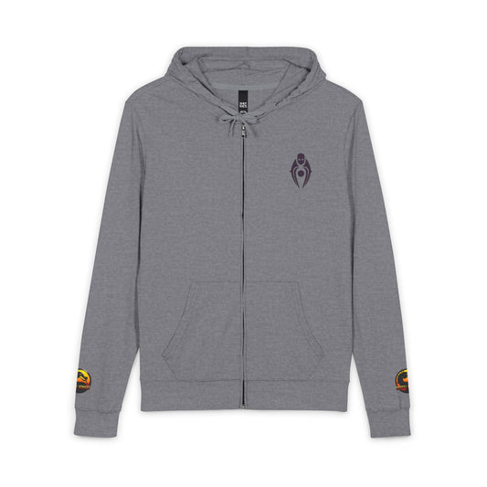 District® Unisex Jersey Full-Zip Hoodie "Brotherhod shadows" MK