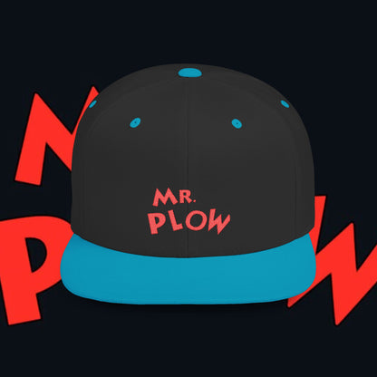 Flat Bill Snapback Mr Plow "The simpson"