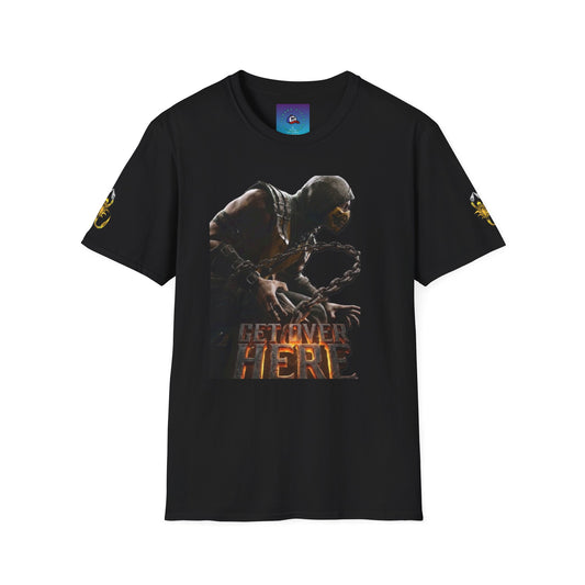 Unisex Softstyle T-Shirt "Get Over Here" Mortal Kombat