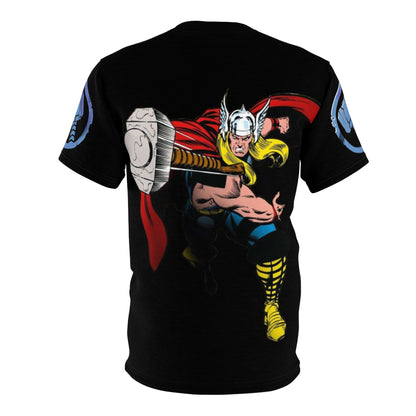 Camiseta unisex cortada y cosida (estampado completo) "Thor"