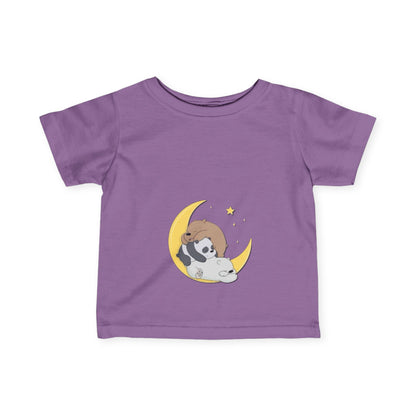 Infant Fine Jersey Tee "We be bears"