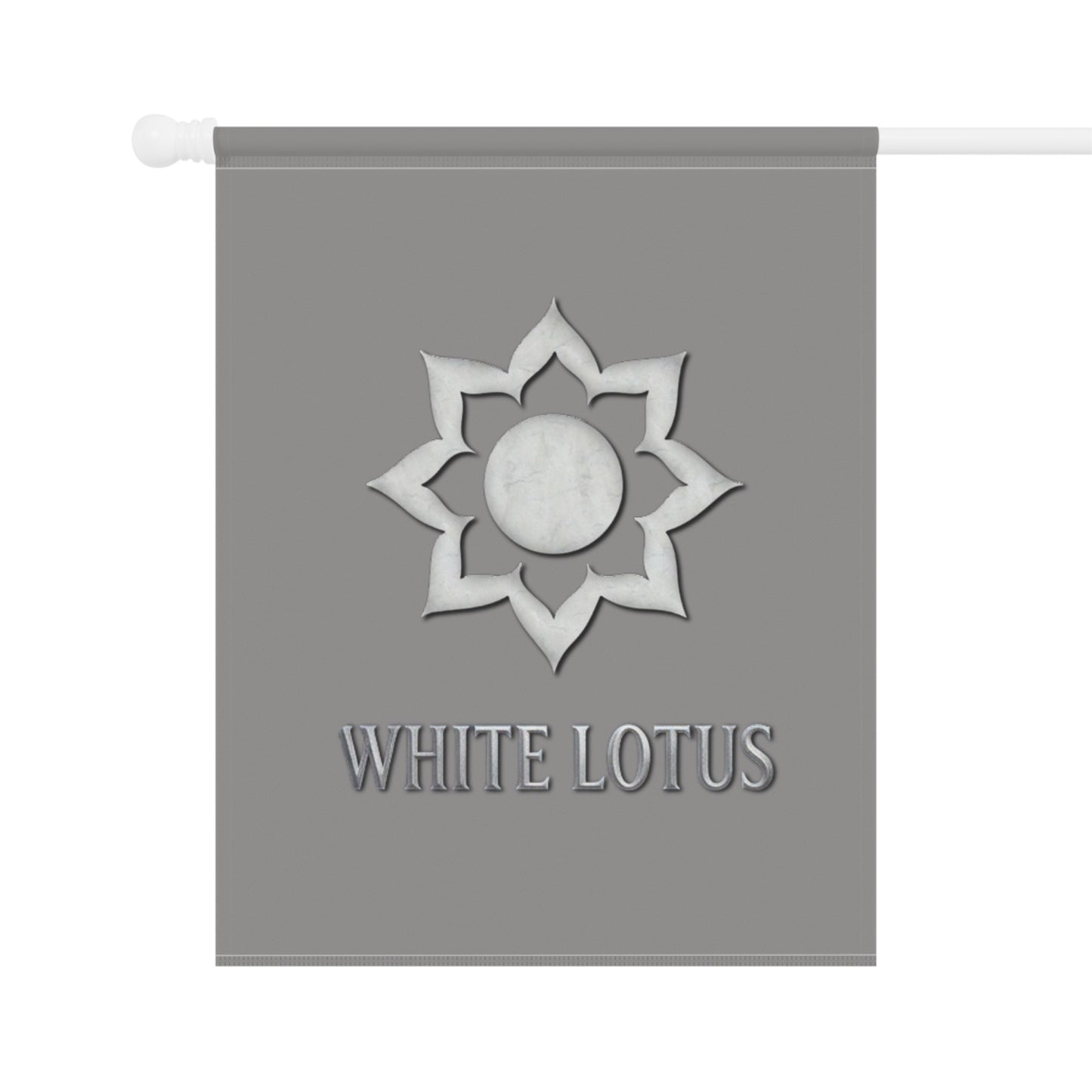 Garden & House Banner "White Lotus" MK