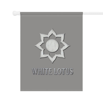 Garden & House Banner "White Lotus" MK