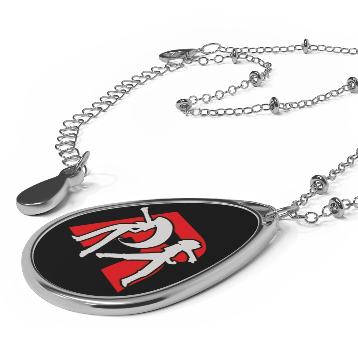 Oval Necklace Team Rocket